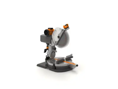 Circular saw 3D model