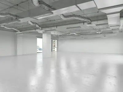 Industrial Office Space 3D model