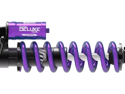 Motorcycle Shock  Low-poly 3D model