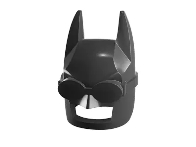 Custom3Dprint Minifigure Accessory - Batman Headgear V1 3D print model
