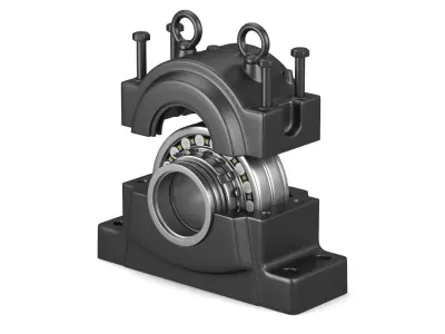 Bearing Block Assembly 3D model