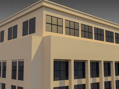 Commercial Building 009 3D model