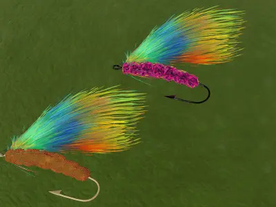 Fishing Fly 3D model
