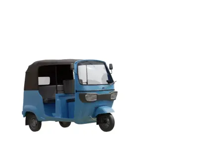 Tricycle TUK TUK 3D model buy