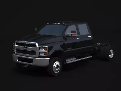 Chevrolet Silverado 5500HD Crew Cab 3D model