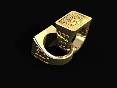 Ring Queen 3D print model