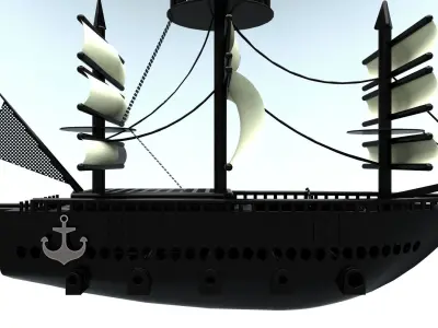 Pirates Ship 3D model