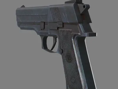 Weapon Pistol 3D model