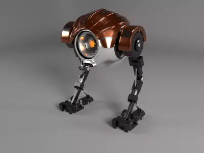 little robot Free 3D model