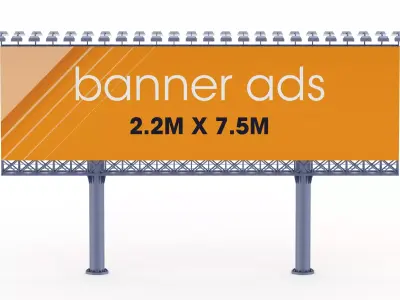 Billboard 3 Free 3D model