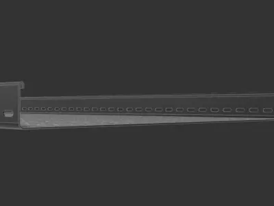 Cable Tray 600mm x 3000mm TYPE1 3D model