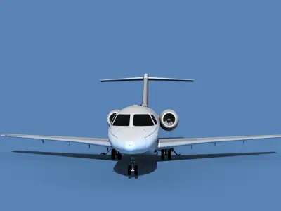 Hawker Siddley 4000 V14 3D model