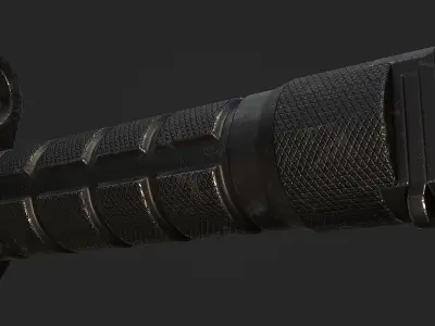 M9 Bayonet Knife Low-poly 3D model purchase