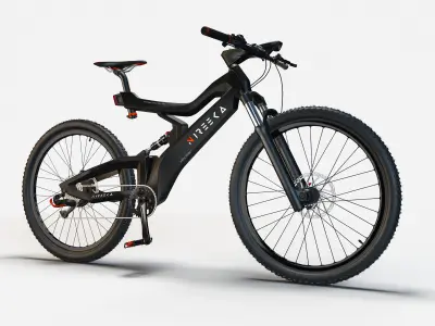 Electric bike 3D model 3D model purchase