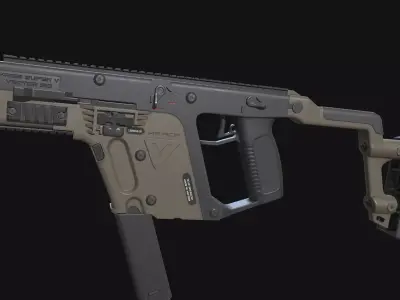 Kriss Vector Low-poly 3D model buy