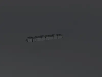 Outpatient Polyclinic Free 3D model