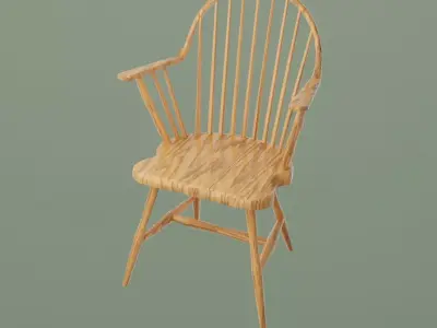 Windsor Chair Free 3D model