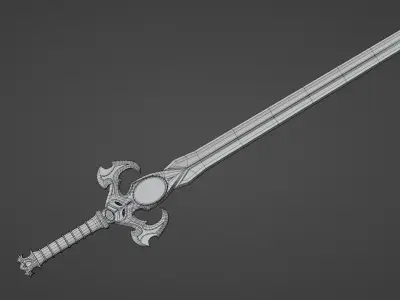 The sword of the king 3D model