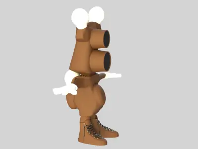  Cartoon Bulb Holder Bag v5 