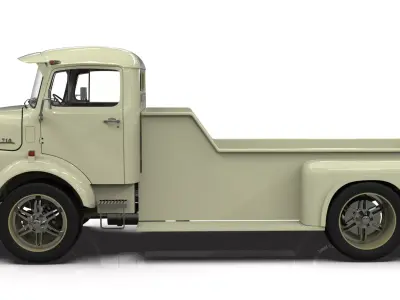 Mercedes-Benz LAK 710 4x4 Custom Pickup 3D model