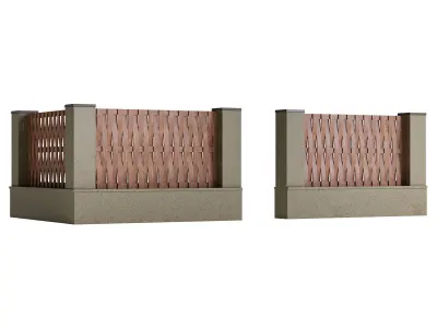 Fencing 45 3D model