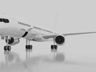 Boeing 757-300 3D model