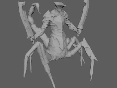 Creature 3D model 54