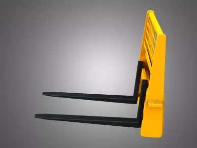 Pallet Fork Compact Track - Skid Steer Loader Attachment 3D model