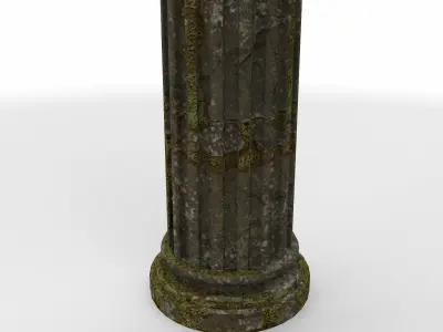 roman column  3D model