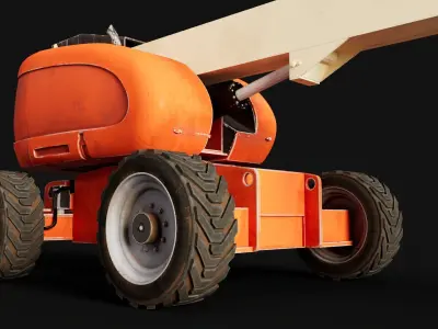Crane 03 3D model