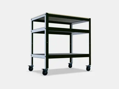 BROR Trolley Low-poly 3D model