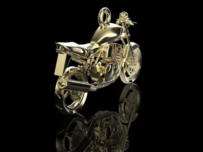 Suzuki  1200 Bandit Pendant  3D print model