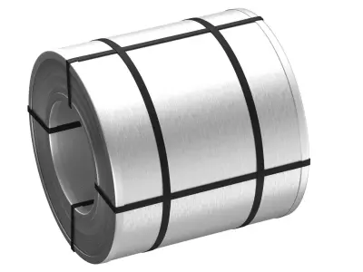 Steel Coil Reel 3D model