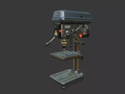 Drill Press Machine 3D model