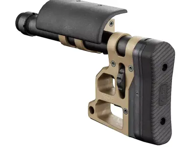 MDT SCS - Skeleton Carbine Stock Low-poly 3D model