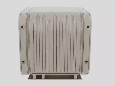 Industrial Factory Air Compressor Housing for 3D print 3D model
