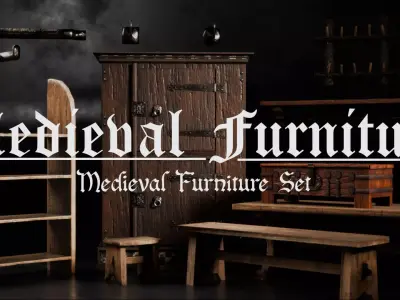 Medieval Furniture pack