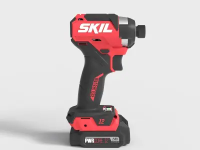 IMPACT DRILL MACHINE 3D model
