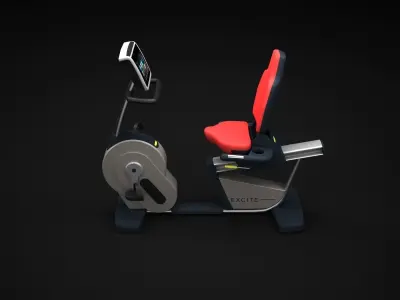 Recline machine 3D model