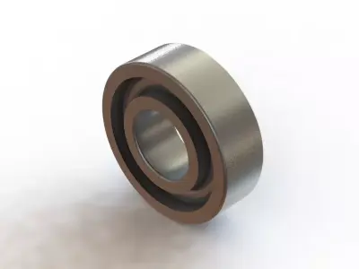 Rolamento de Esferas SKF 6202ZZ Ball Bearing 3D model