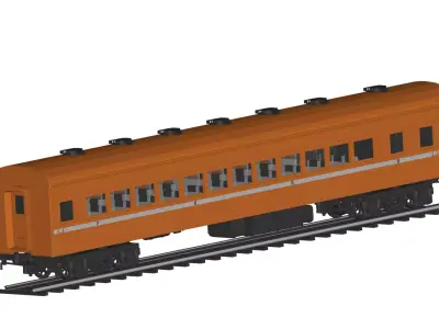 train  3D model order