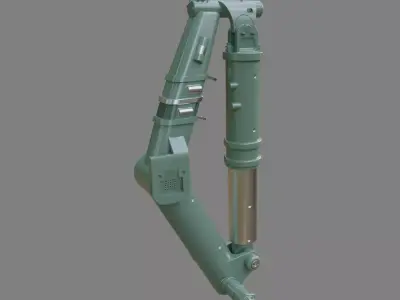 Kinetic Piston Unit 3D model
