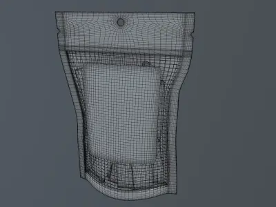 Dried fish and seafood Dried Fish Jerky 3D model
