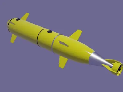 Subsea ROV AUV  3D model