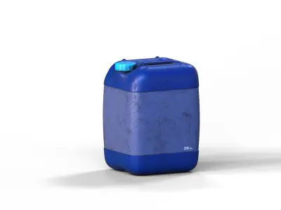Old Canister Industrial Carafe 25 Liters Low-poly 3D model purchase