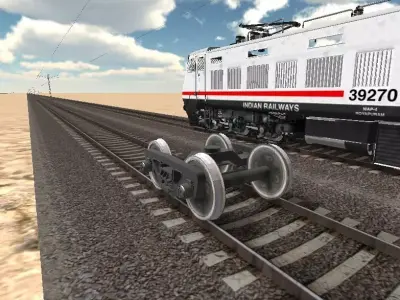 Rail Wheels 3D model