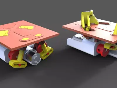 Towing Pins - Shark Jaws Modul Typ A  3D print model by haller3d