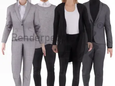 Bundle Walking Animated 001