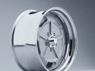 American Legend Wheels - VN470 Low-poly 3D model