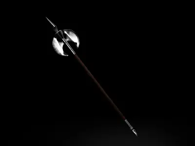 Spear Low-poly 3D model buy